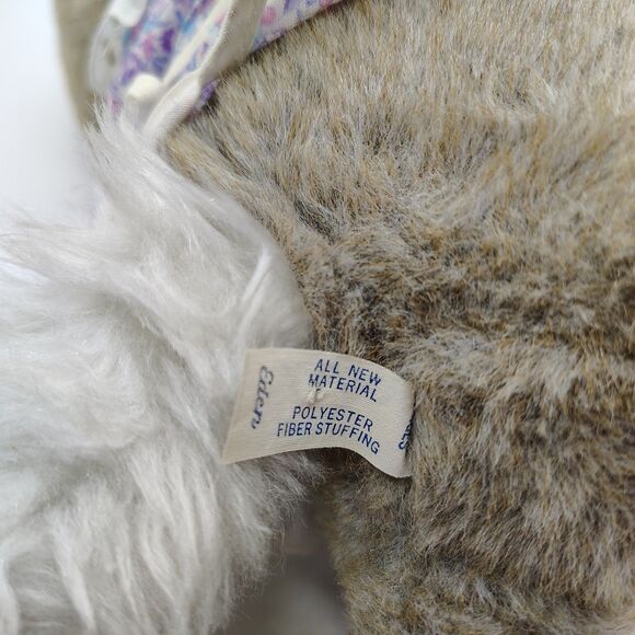 Vintage Beatrix Potter Tabitha Twitchit Plush Cat Eden Floral Dress Cottagecore - Picture 5 of 5